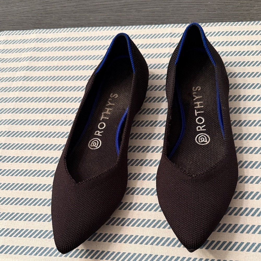 Rothy's  The Point Black Women's Flats size 8